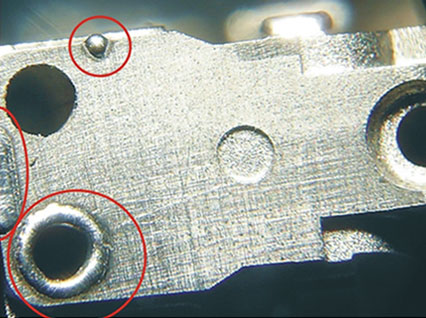<a href='http://www.hkbiaodian.com/product/3.htm' class='text_a'>模具激光焊機</a>修復模具效果